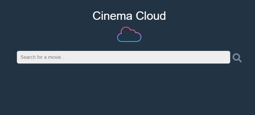 cinema cloud project